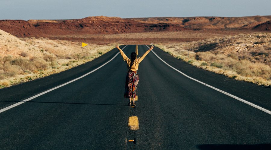 USA, Road, Solo Traveler, Woman (Image: Unsplash)